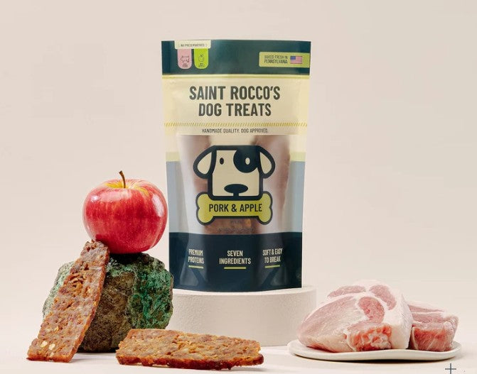 Saint Rocco's Pork and Apple Treats 3 Ounce