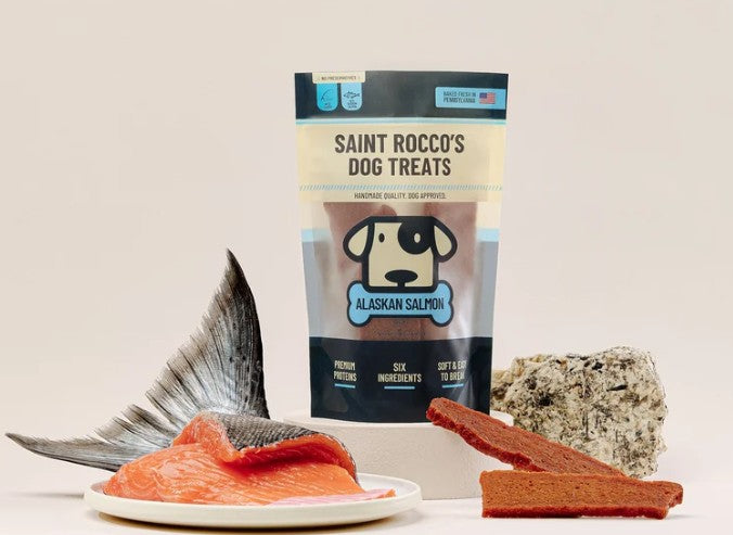 Saint Rocco's Alaskan Salmon Dog Treats 3 Ounce