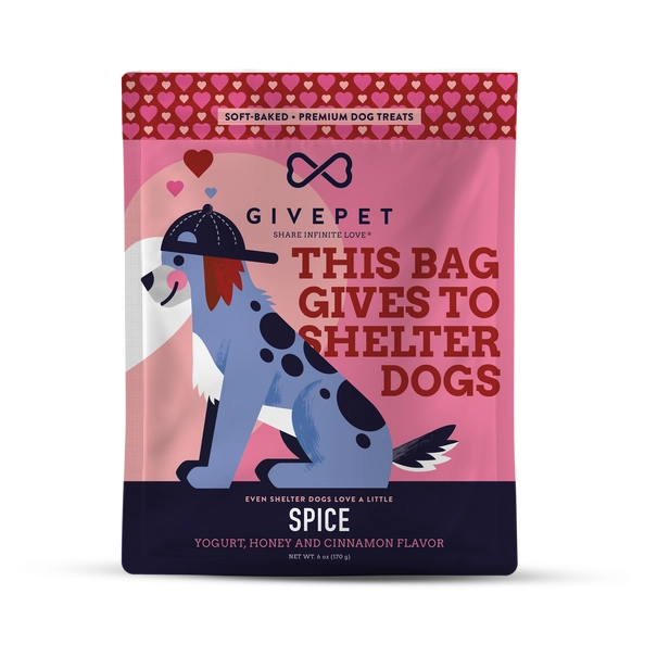 GivePet Spice Soft-Baked Dog Treats-6 Ounces