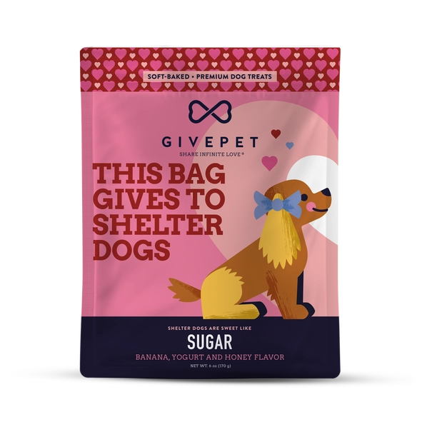 GivePet Sugar Soft-Baked Dog Treats-6 Ounces