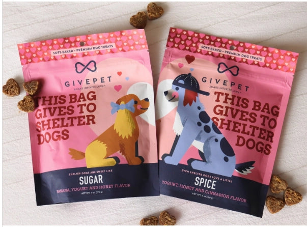 GivePet Spice Soft-Baked Dog Treats-6 Ounces